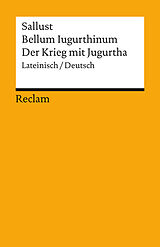 Kartonierter Einband Bellum Iugurthinum / Der Krieg mit Jugurtha von Sallust