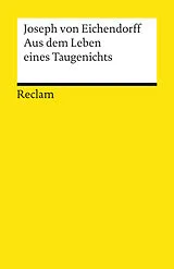 Kartonierter Einband Aus dem Leben eines Taugenichts von Joseph von Eichendorff