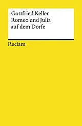 Kartonierter Einband Romeo und Julia auf dem Dorfe von Gottfried Keller