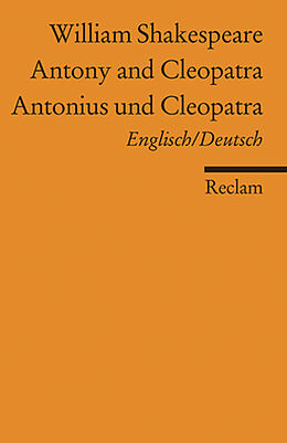 Kartonierter Einband Antony and Cleopatra /Antonius und Cleopatra von William Shakespeare