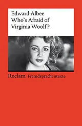 Kartonierter Einband Who's Afraid of Virginia Woolf? von Edward Albee