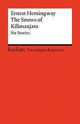 Kartonierter Einband The Snows of Kilimanjaro von Ernest Hemingway