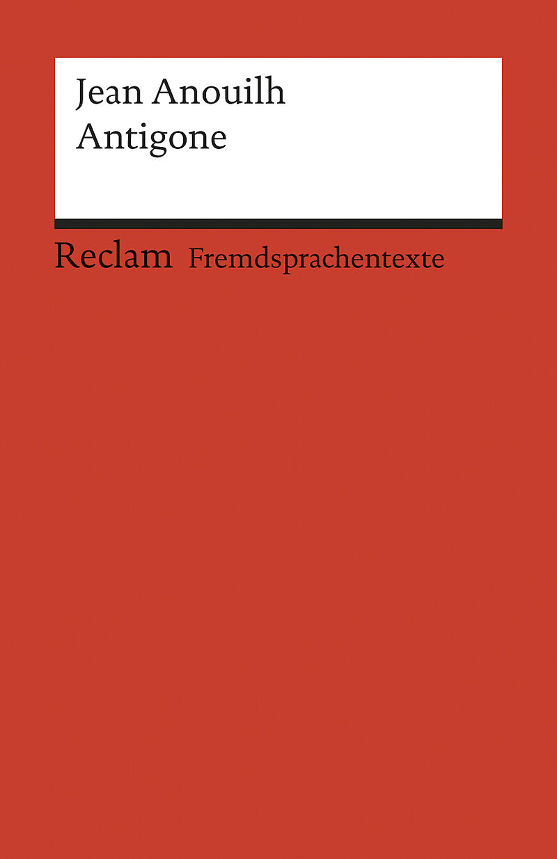 Antigone Jean Anouilh Buch Kaufen Ex Libris