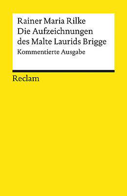 Kartonierter Einband Die Aufzeichnungen des Malte Laurids Brigge von Rainer Maria Rilke