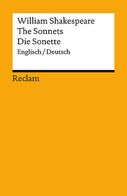 Kartonierter Einband The Sonnets / Die Sonette von William Shakespeare