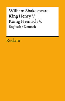 Kartonierter Einband King Henry V / König Heinrich V. von William Shakespeare