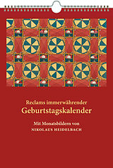Kalender Reclams immerwährender Geburtstagskalender von Nikolaus Heidelbach