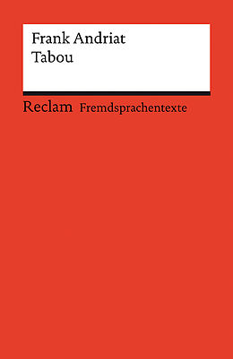 Kartonierter Einband Tabou von Frank Andriat
