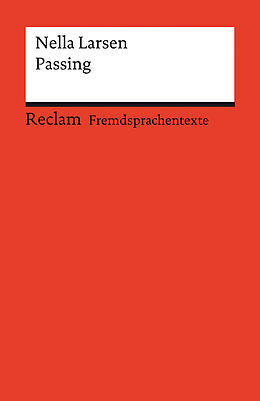 Kartonierter Einband Passing von Nella Larsen