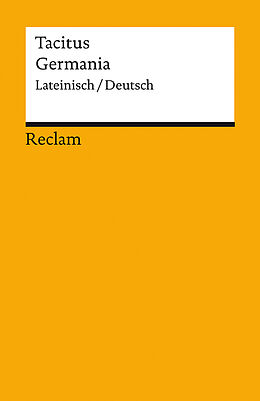 Kartonierter Einband Germania. Lateinisch/Deutsch von Tacitus