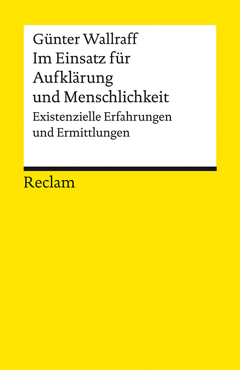 Im Einsatz für Aufklärung und Menschlichkeit