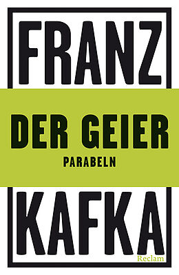 Kartonierter Einband Der Geier von Franz Kafka