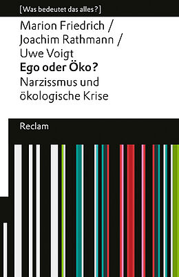 Kartonierter Einband Ego oder Öko? von Marion Friedrich, Joachim Rathmann, Uwe Voigt