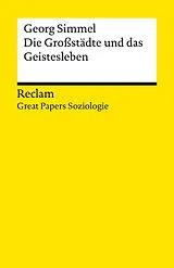 Kartonierter Einband Die Großstädte und das Geistesleben von Georg Simmel
