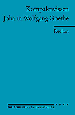 Kartonierter Einband Johann Wolfgang Goethe von Kurt Rothmann