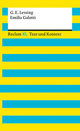 Kartonierter Einband Emilia Galotti. Textausgabe mit Kommentar und Materialien von Gotthold Ephraim Lessing