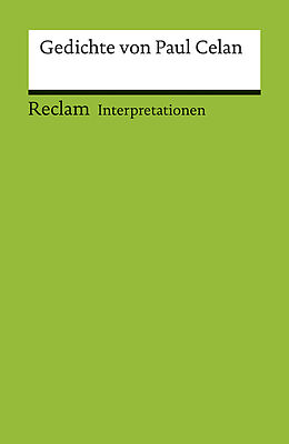 Kartonierter Einband Interpretationen: Gedichte von Paul Celan von Paul Celan