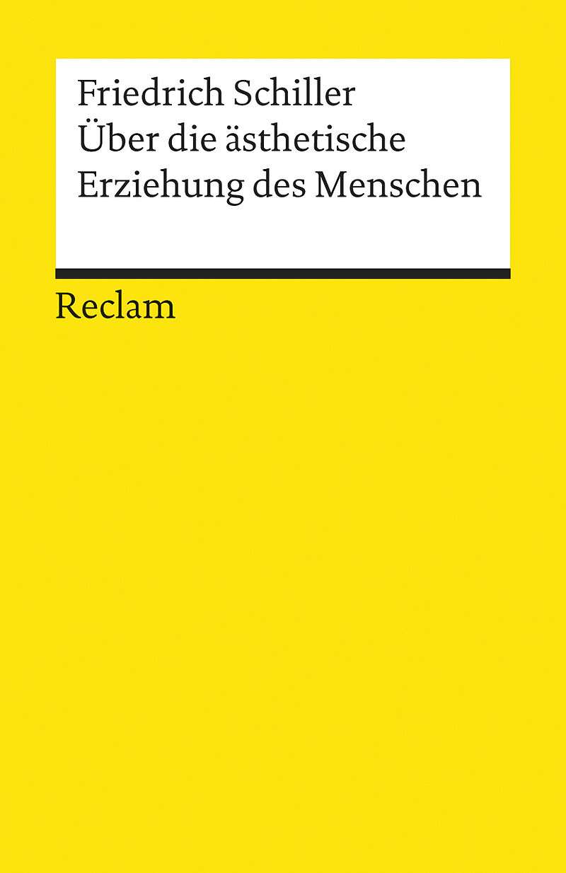 Über die ästhetische Erziehung des Menschen