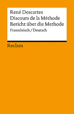 Kartonierter Einband Discours de la Méthode / Bericht über die Methode von René Descartes