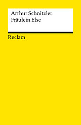 Kartonierter Einband Fräulein Else von Arthur Schnitzler