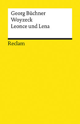 Kartonierter Einband Woyzeck. Leonce und Lena von Georg Büchner