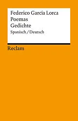 Kartonierter Einband Poemas / Gedichte. Spanisch/Deutsch von Federico García Lorca