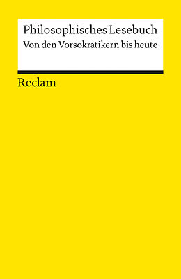 Kartonierter Einband Philosophisches Lesebuch von 