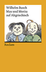 Kartonierter Einband Max und Moritz auf Altgriechisch von Wilhelm Busch