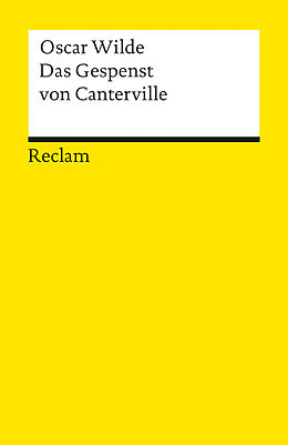 Kartonierter Einband Das Gespenst von Canterville von Oscar Wilde