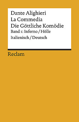 Kartonierter Einband La Commedia / Die Göttliche Komödie von Dante Alighieri