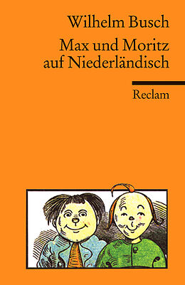 Kartonierter Einband Max und Moritz auf Niederländisch von Wilhelm Busch