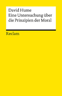 Kartonierter Einband Eine Untersuchung über die Prinzipien der Moral von David Hume