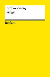 Kartonierter Einband Angst von Stefan Zweig