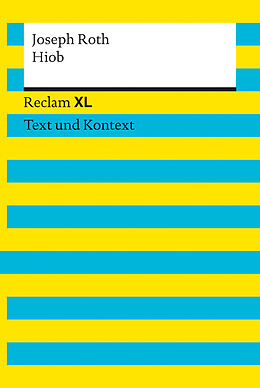 Kartonierter Einband Hiob. Textausgabe mit Kommentar und Materialien von Joseph Roth