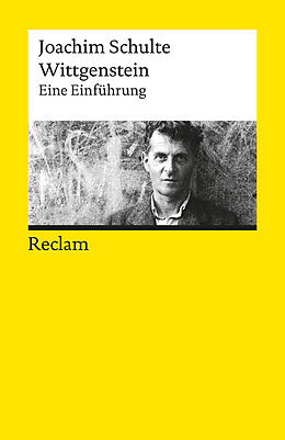 Kartonierter Einband Wittgenstein von Joachim Schulte