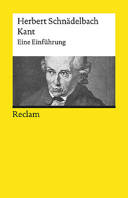 Kartonierter Einband Kant von Herbert Schnädelbach