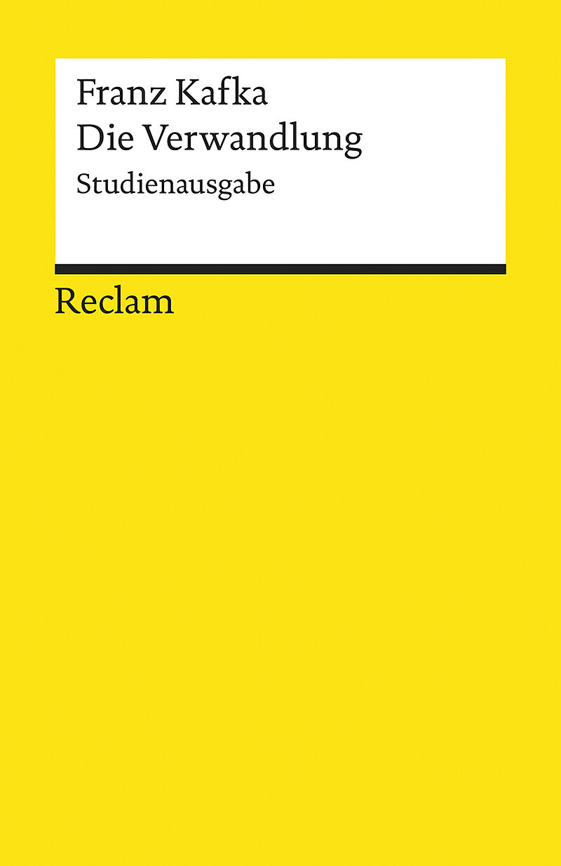 Die Verwandlung. Studienausgabe