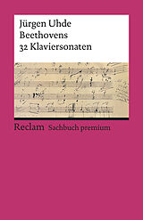 Kartonierter Einband Beethovens 32 Klaviersonaten von Jürgen Uhde