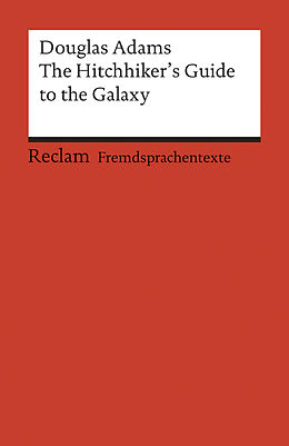 Couverture cartonnée The Hitchhiker's Guide to the Galaxy de Douglas Adams