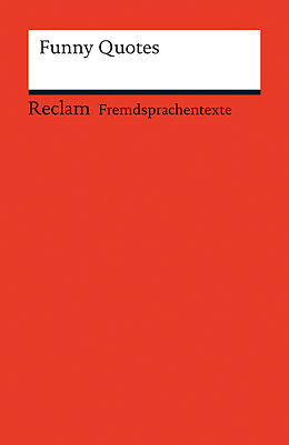 Kartonierter Einband Funny Quotes von 