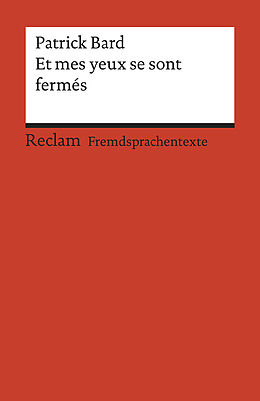 Kartonierter Einband (Kt) Et mes yeux se sont fermés von Patrick Bard