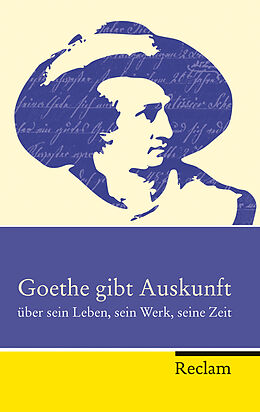 Kartonierter Einband Goethe gibt Auskunft von 