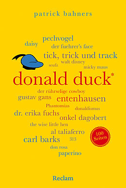 Kartonierter Einband Donald Duck. 100 Seiten von Patrick Bahners