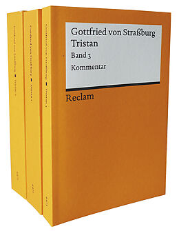 Kartonierter Einband Tristan von Gottfried von Straßburg