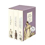 Fester Einband 3 Bücher von Jane Austen im Schuber Emma, Stolz und Vorurteil, Verstand und Gefühl Reclam von Jane Austen