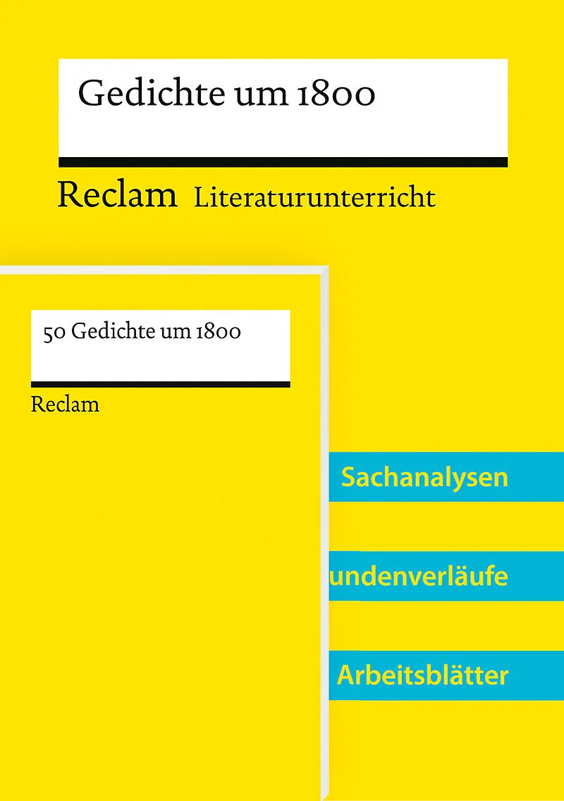 Lehrerpaket zum länderübergreifenden Abiturthema 20272029 »Literatur um 1800« (Textausgabe + Lehrerband)