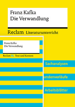  Paket für Lehrkräfte &quot;Franz Kafka: Die Verwandlung&quot; (Textausgabe und Lehrerband). 2 Bände eingeschweißt von Franz Kafka, Ralf Kellermann