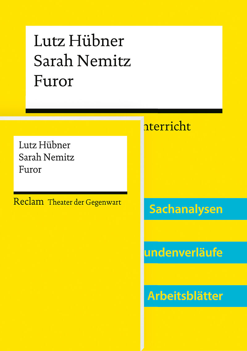 Lehrerpaket »Lutz Hübner / Sarah Nemitz: Furor«: Textausgabe und Lehrerband