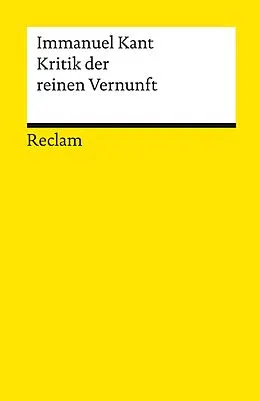 E-Book (pdf) Kritik der reinen Vernunft von Immanuel Kant