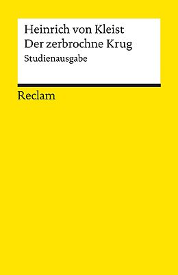 E-Book (pdf) Der zerbrochne Krug. Studienausgabe von Heinrich von Kleist